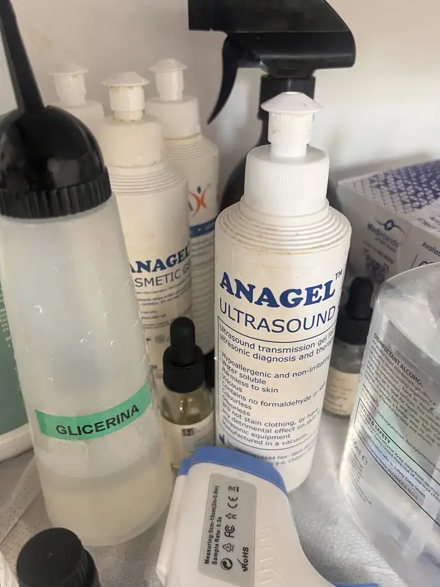 Treatment products used at Ella Studio