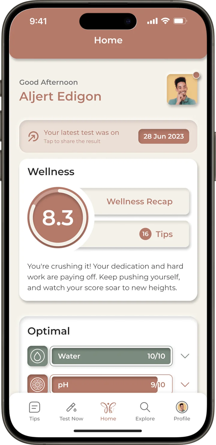 Read your real-time results