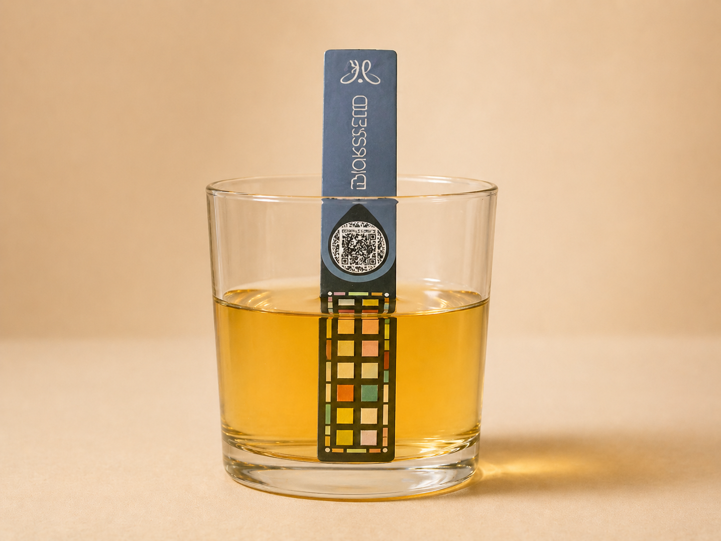 Dip strip into urine