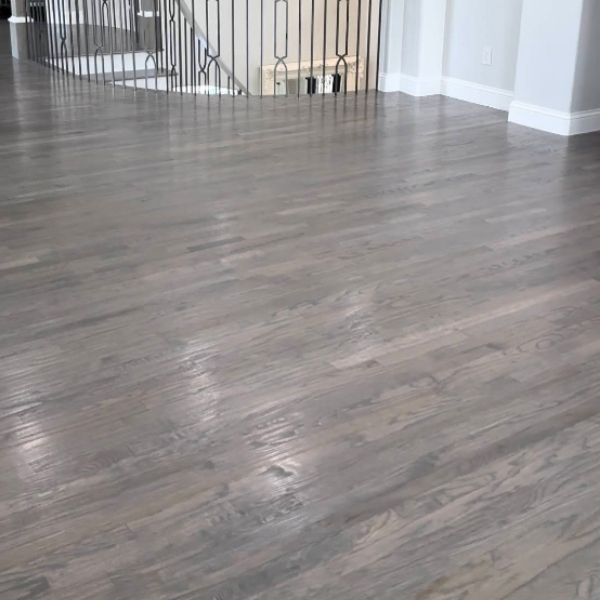 Hardwood floor installation in Dallas, TX with premium materials and expert craftsmanship.