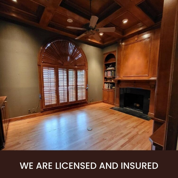Hardwood floor installation in Dallas, TX by professional flooring company."