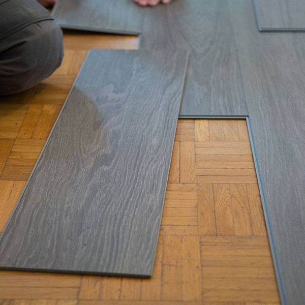 Waterproof vinyl plank (SPC/WPC) in Allen, TX. Durability.