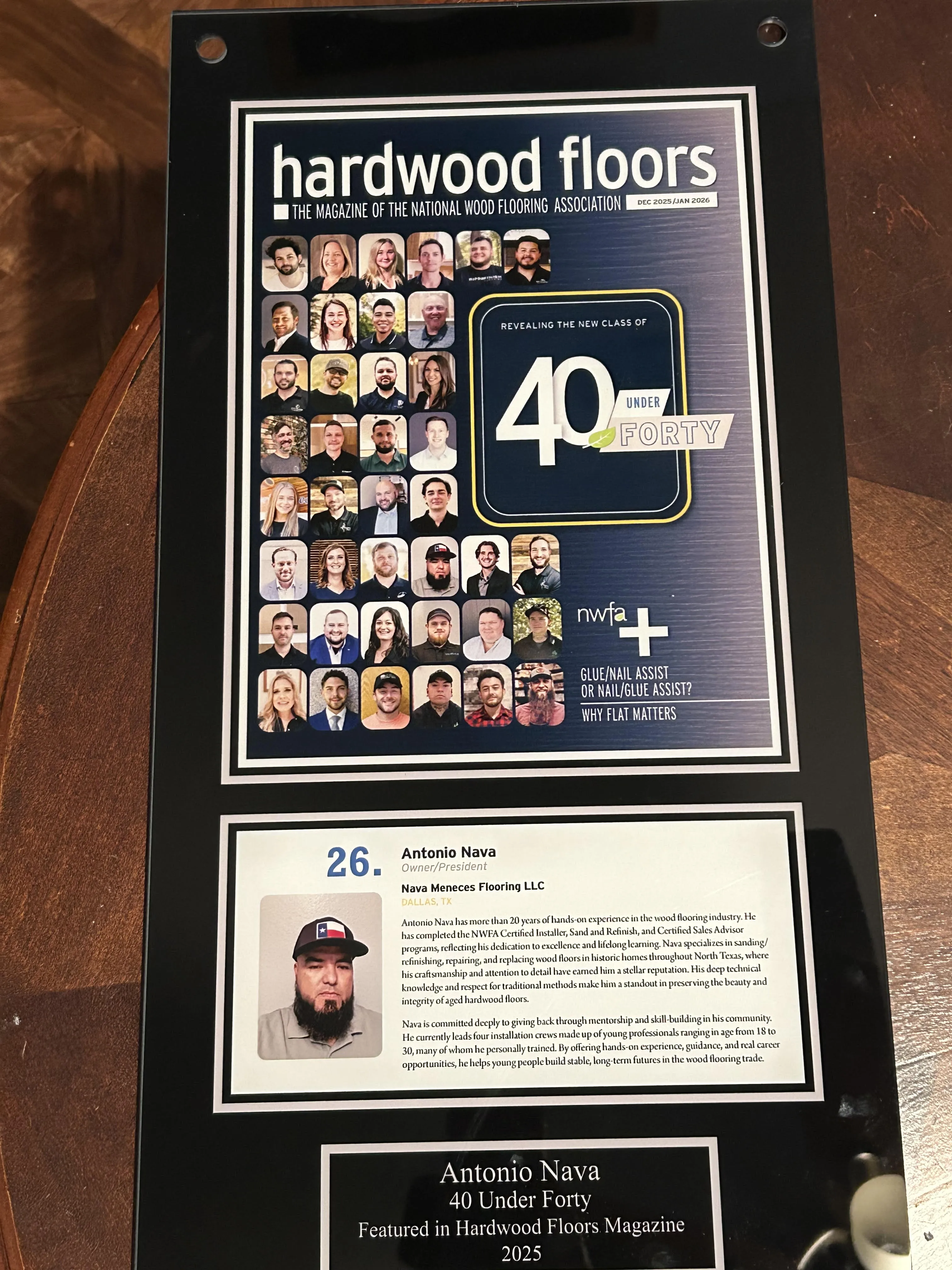 Hardwood Floors - Certified By NWFA