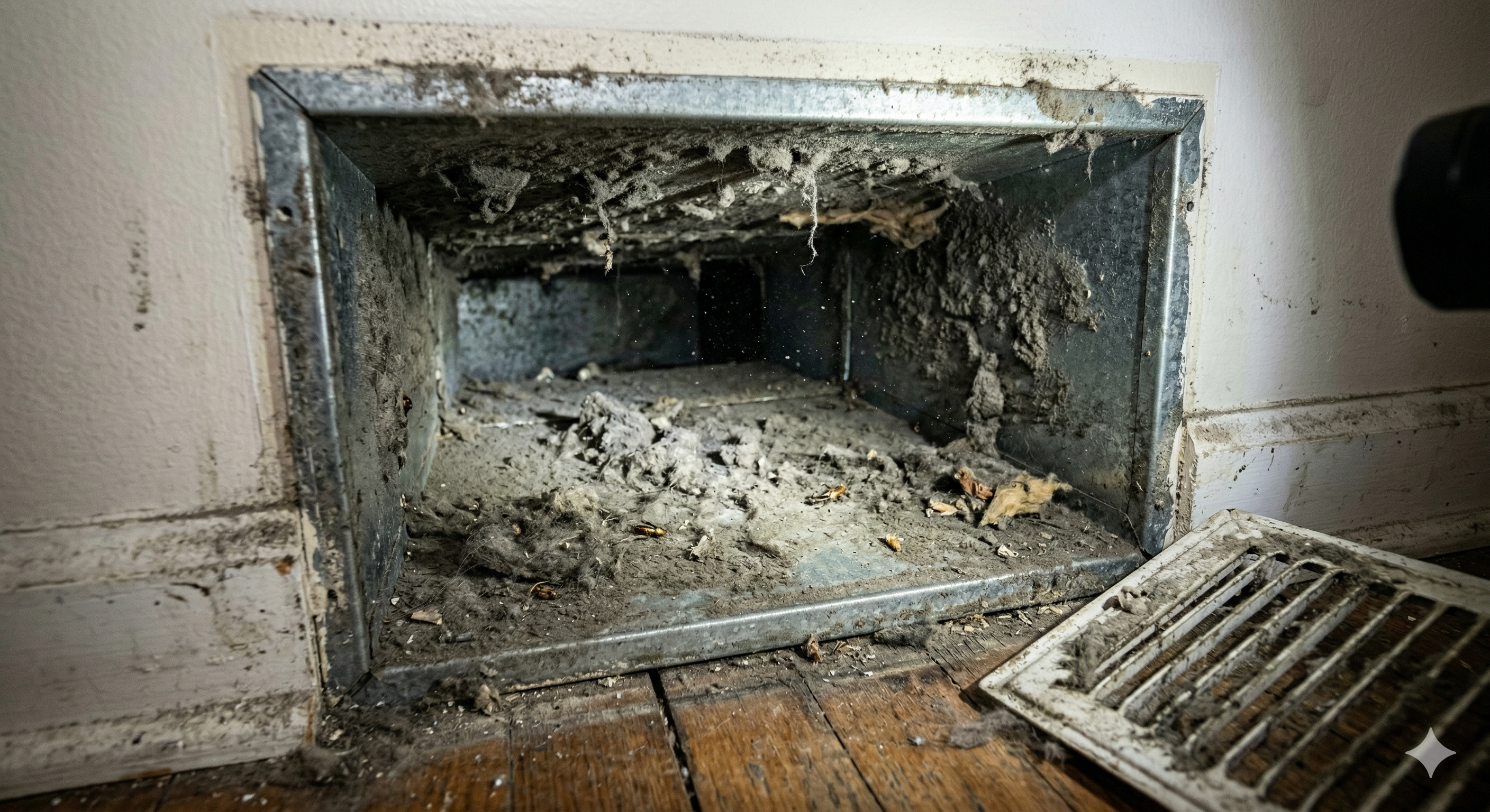 Dirty Vent Before Cleaning