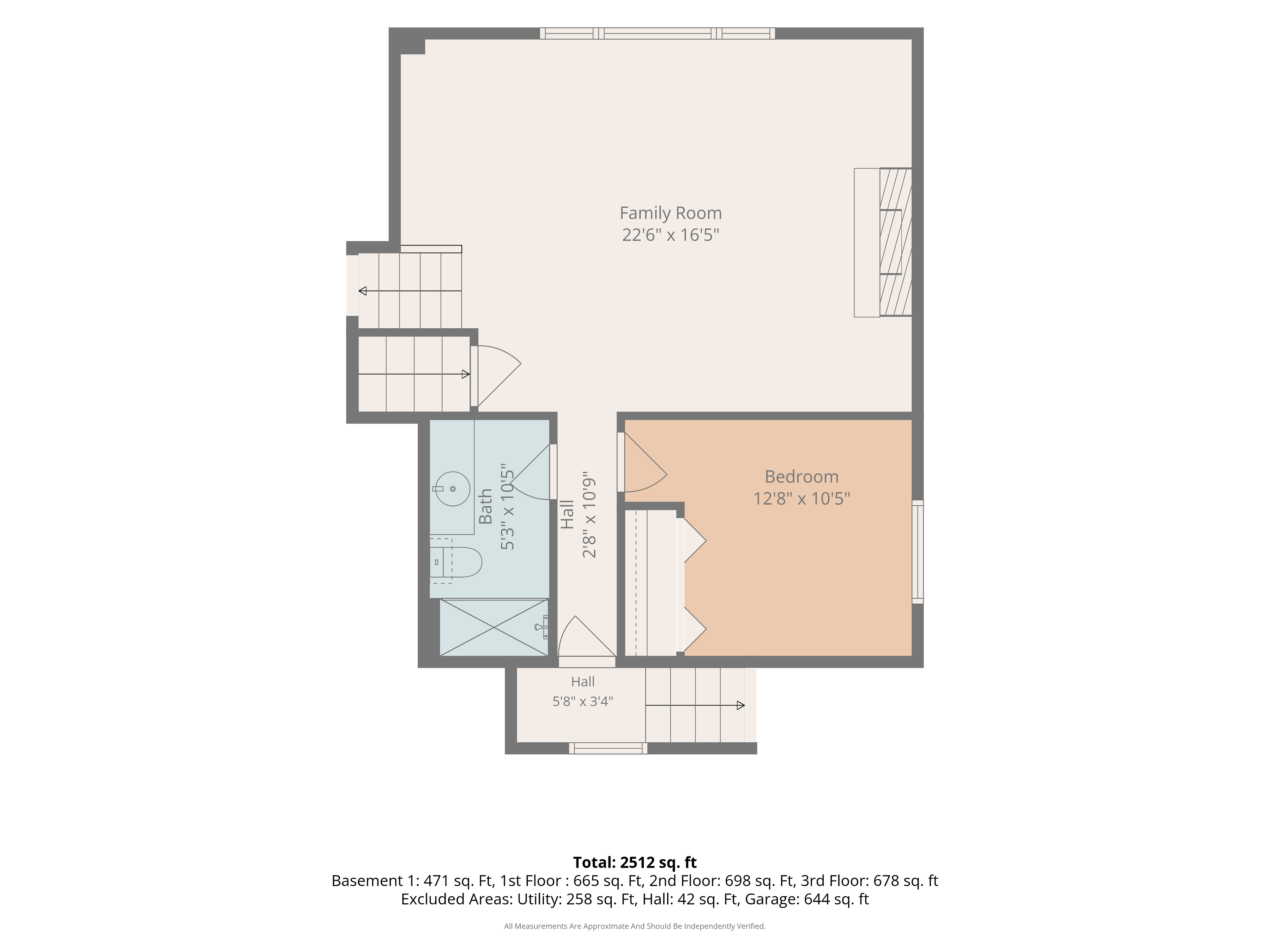 506 Heather Ln floorplan, lower level