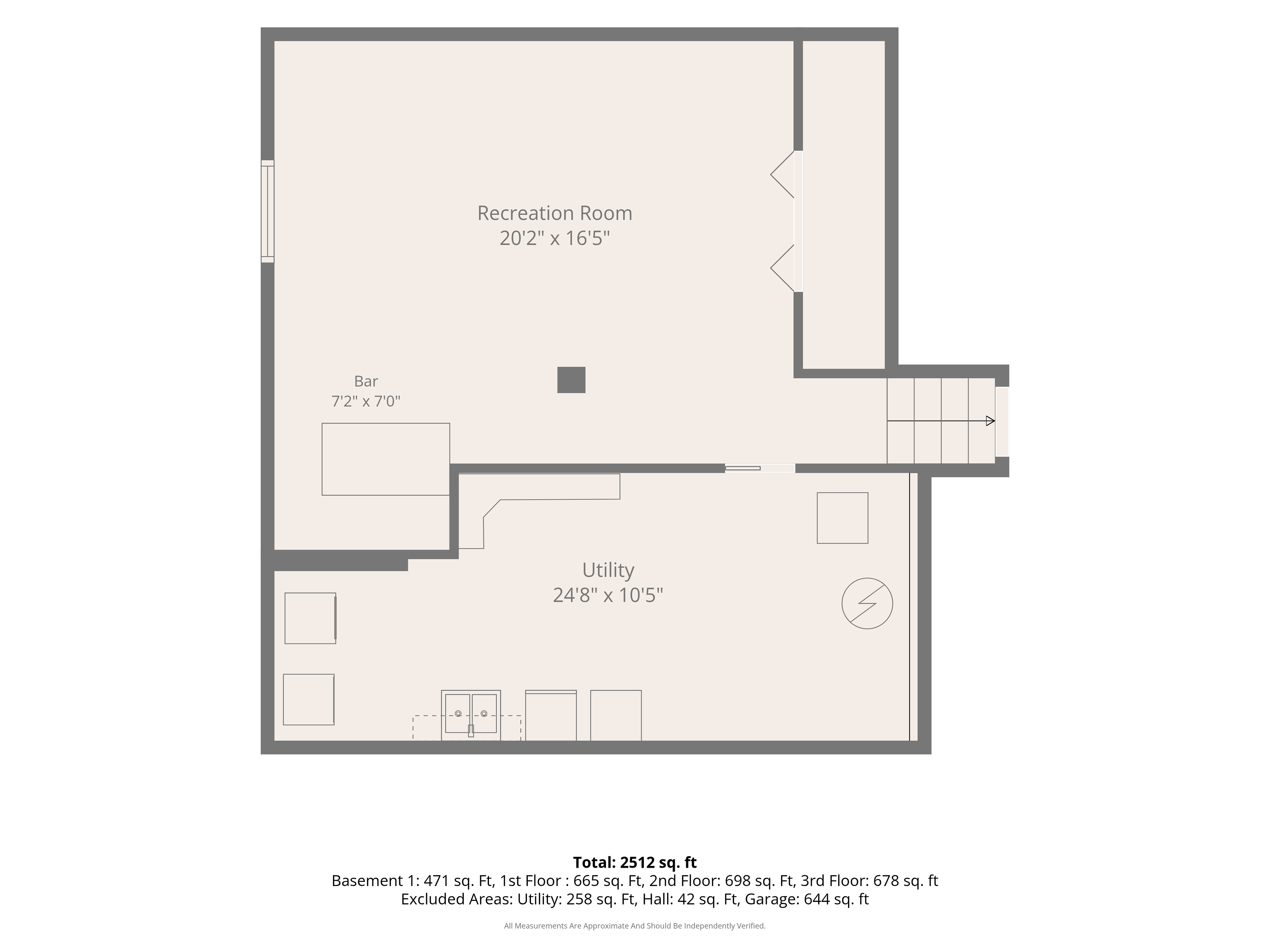 506 Heather Ln floorplan, basement