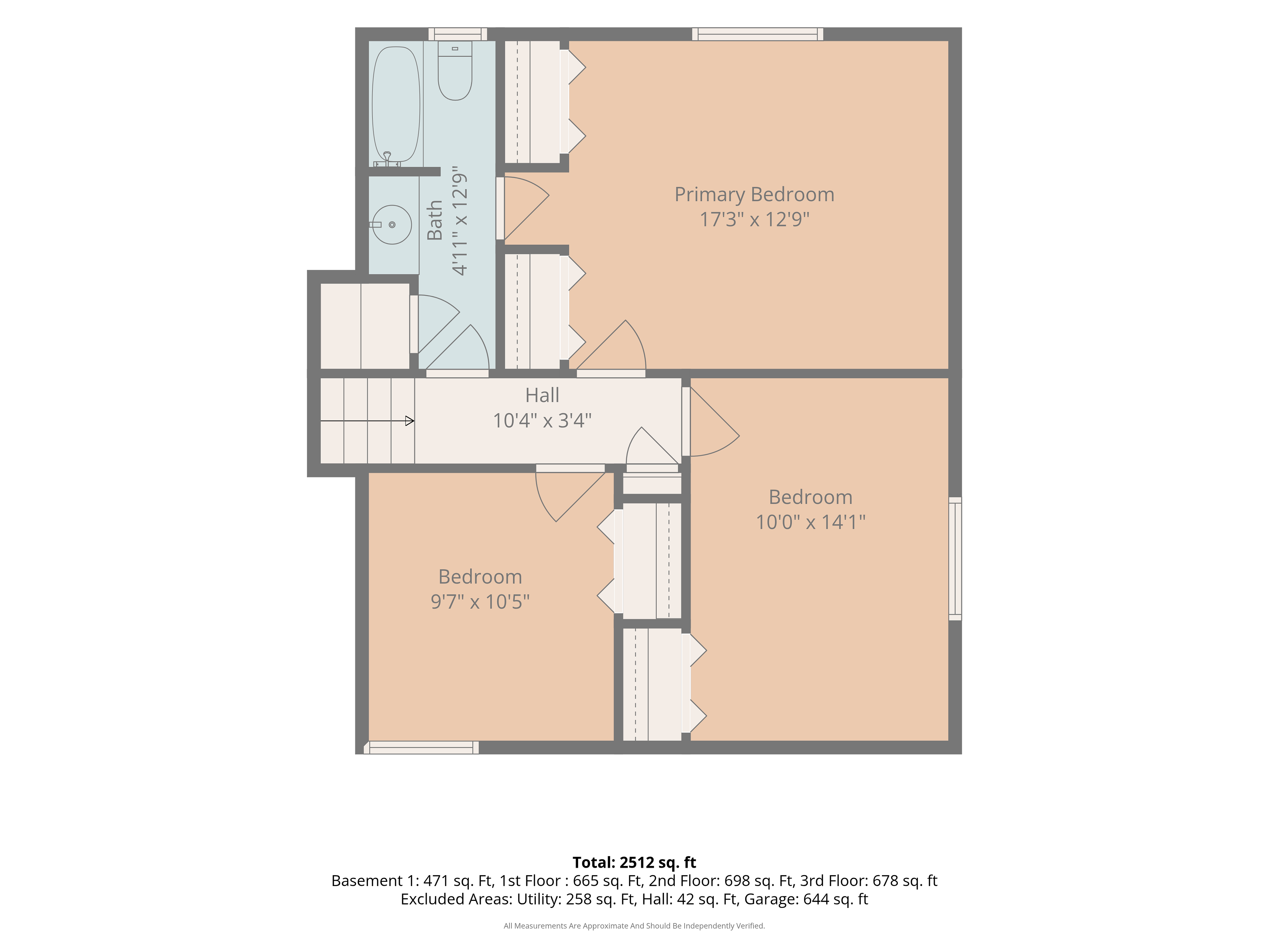 506 Heather Ln floorplan, upper level