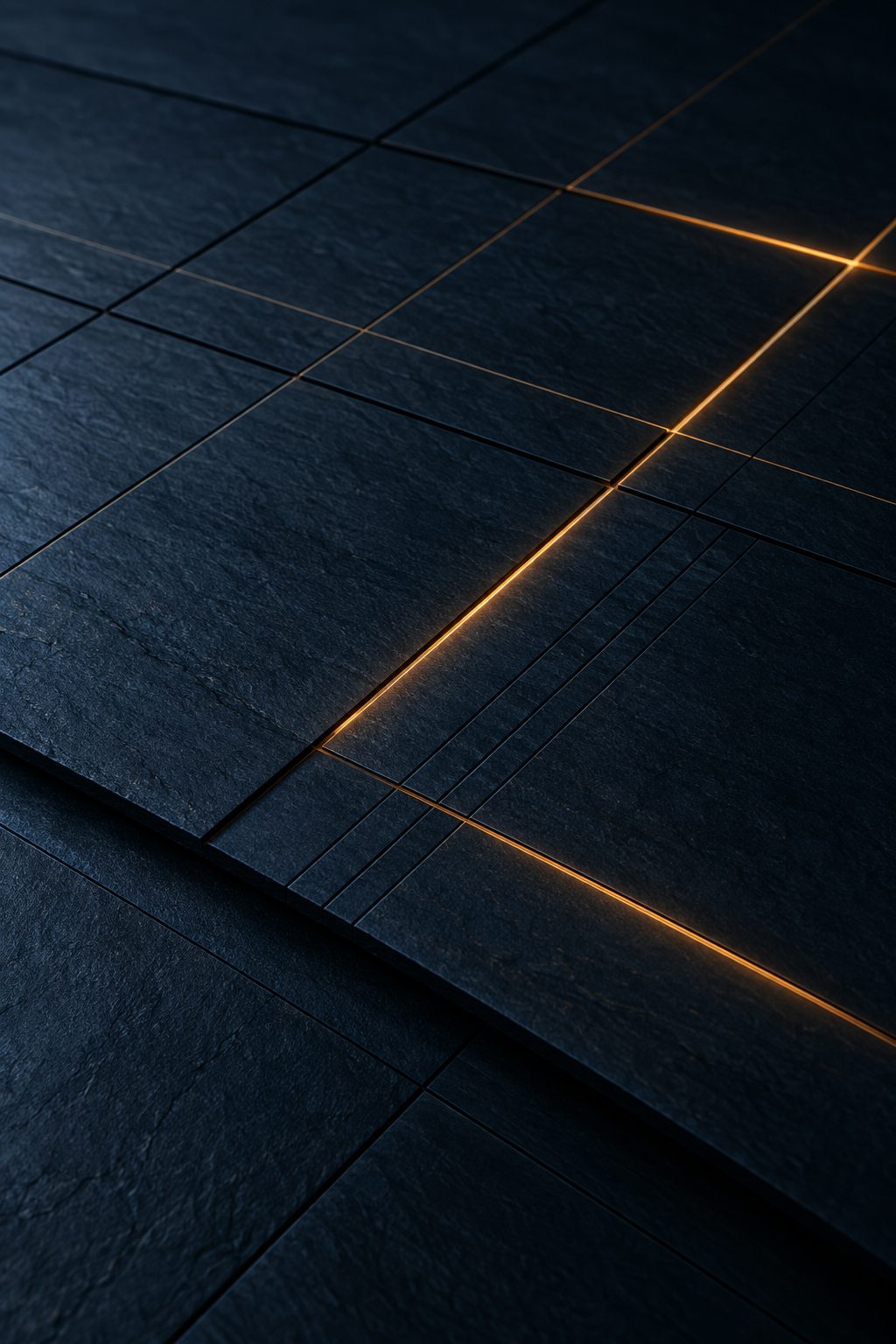 Abstract detail of a precise engraved grid, evoking layered audit evidence