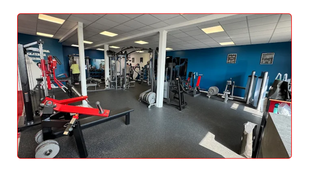 Espace d'entraînement Bro's Gym