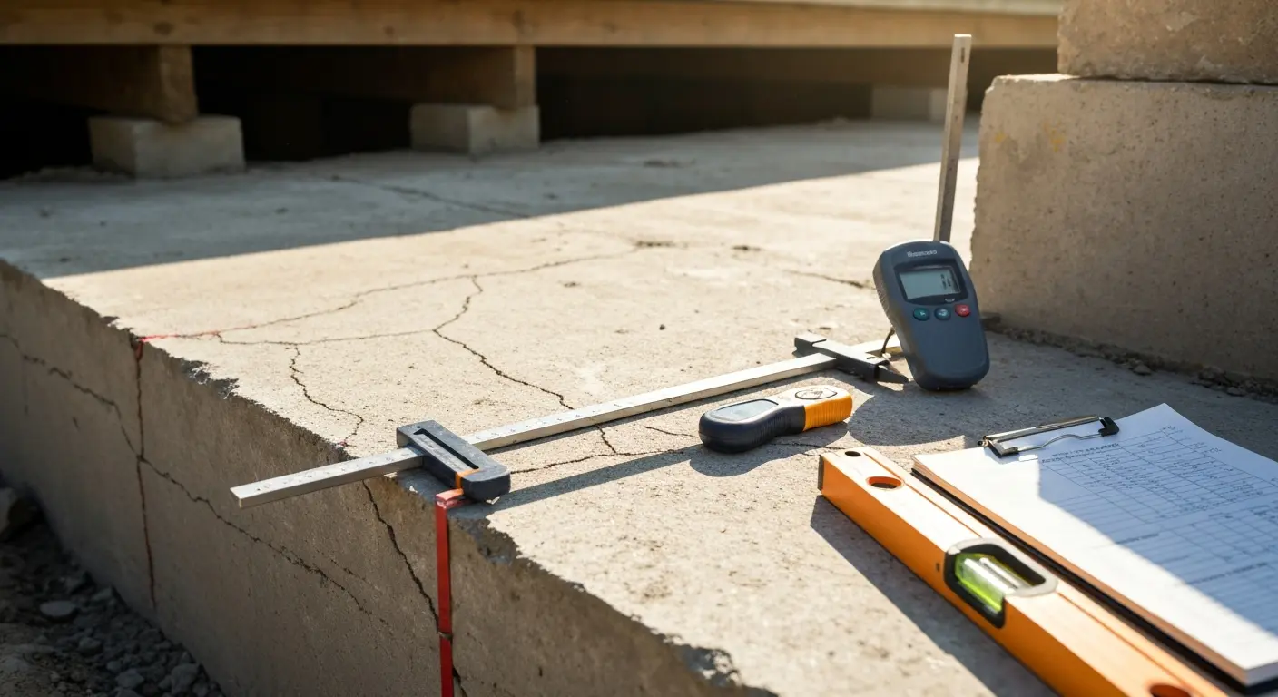 Professional foundation inspection and assessment