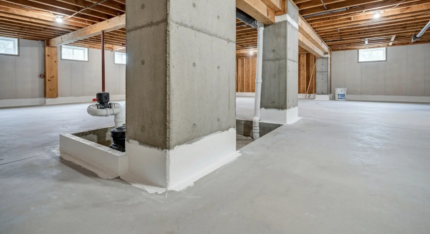 Basement waterproofing service