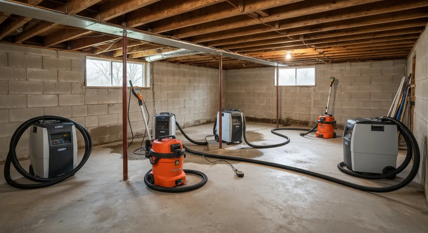 Emergency water removal service