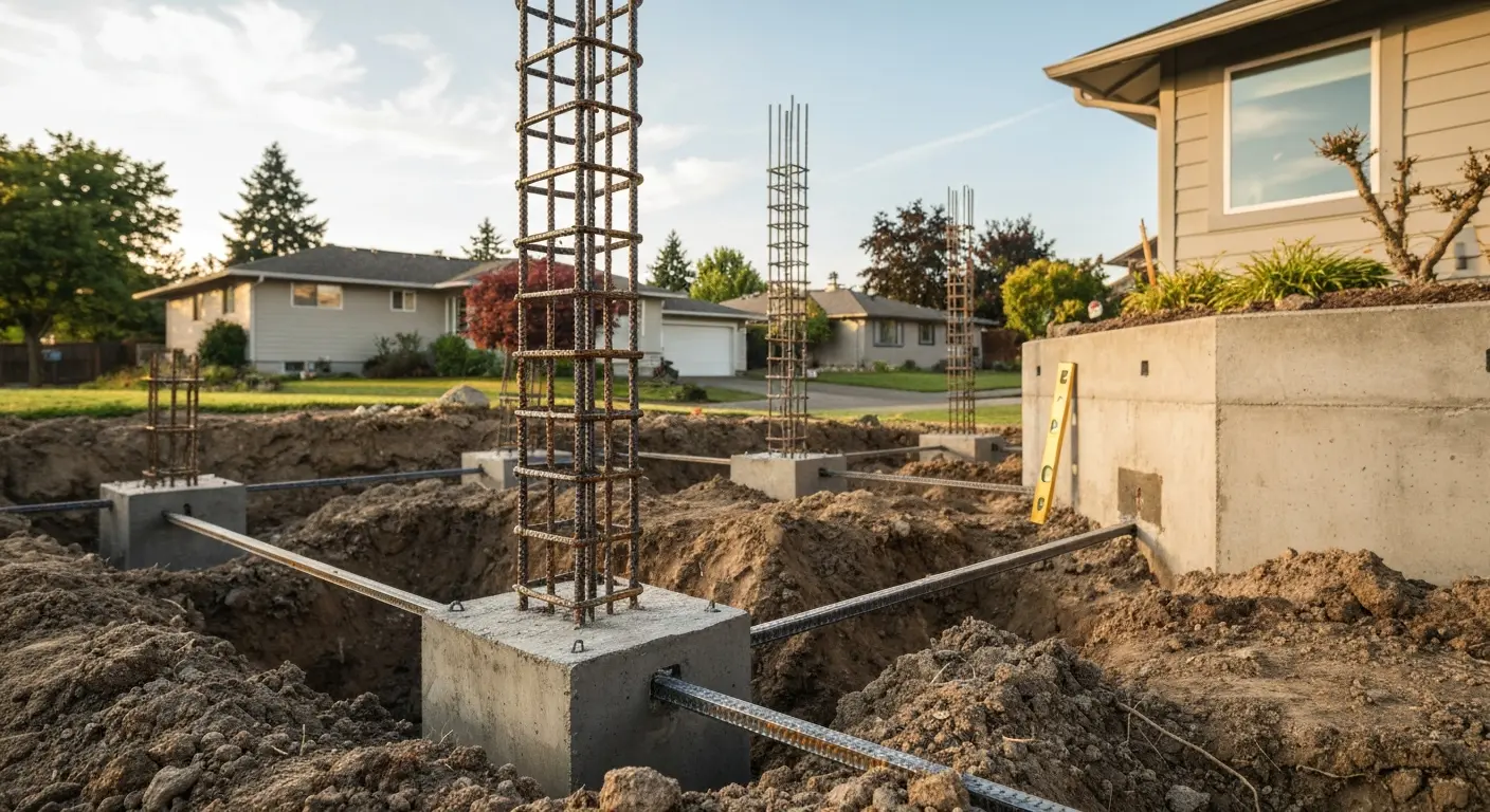 Foundation pier installation