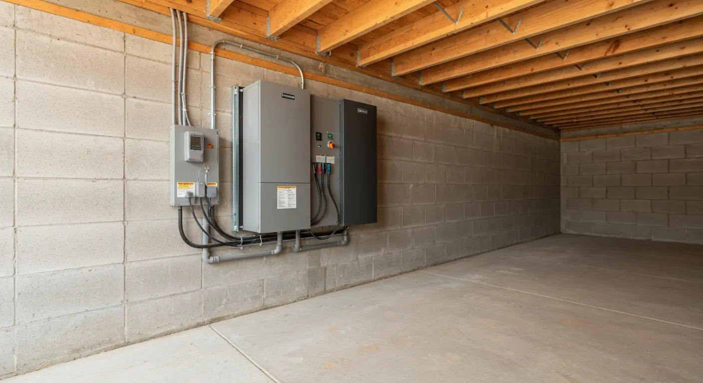 Crawl space dehumidifier