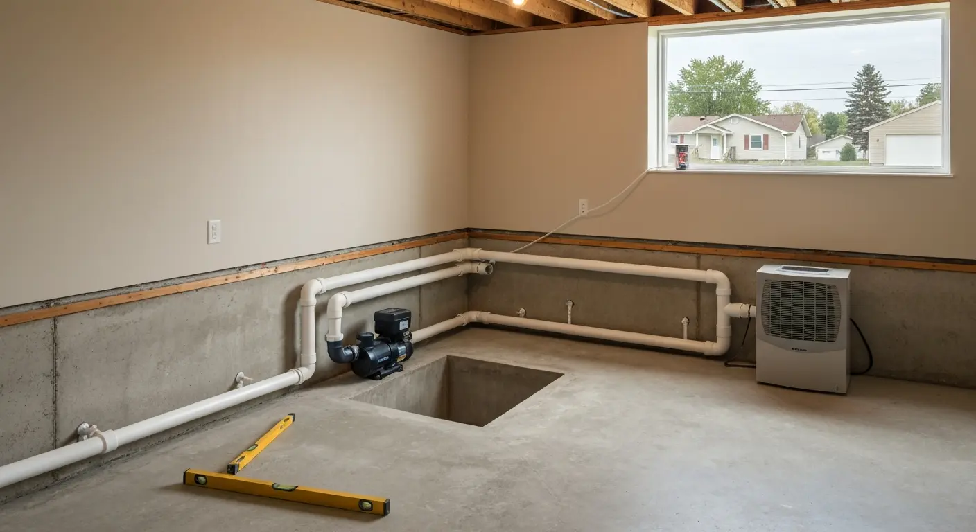 Basement waterproofing in Grain Valley