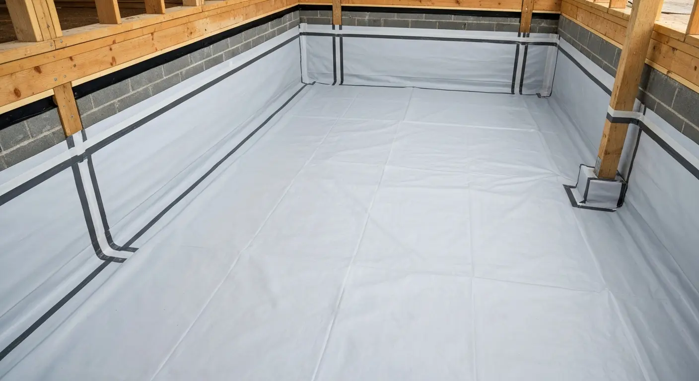 Crawl space encapsulation