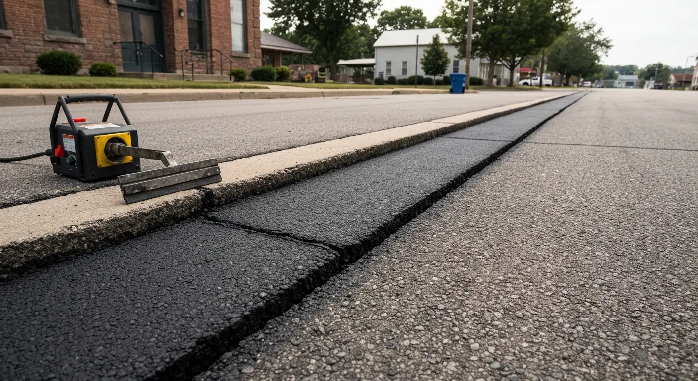 Crack filling repair