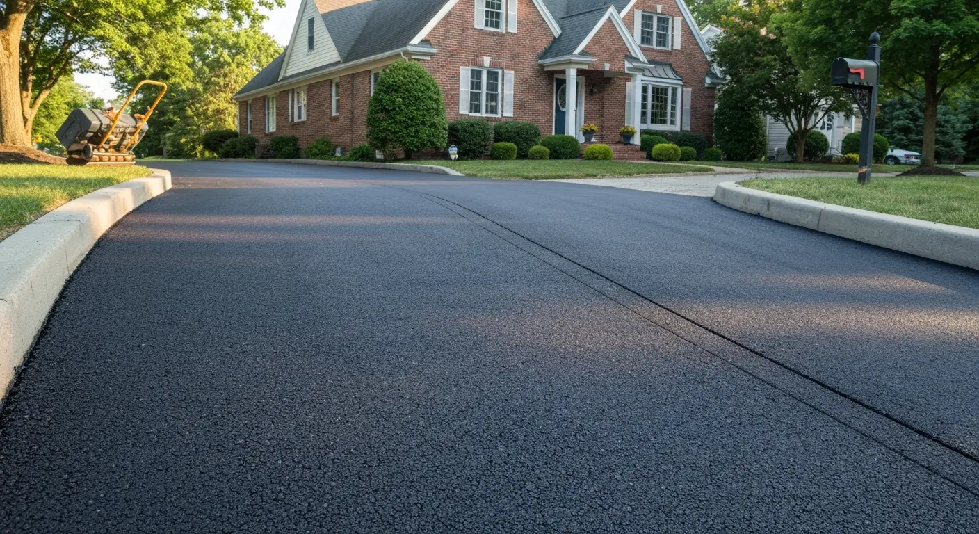 Asphalt paving and overlay