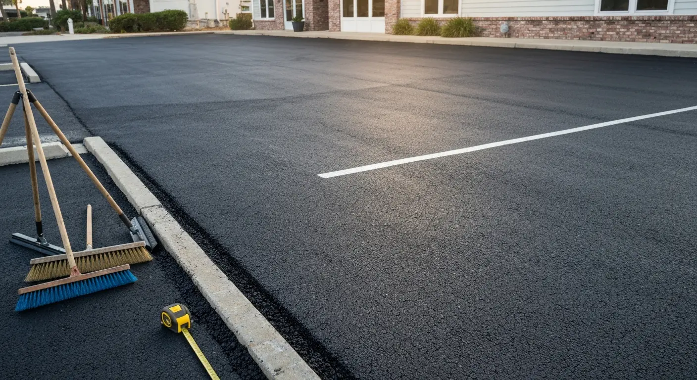 Asphalt repair work