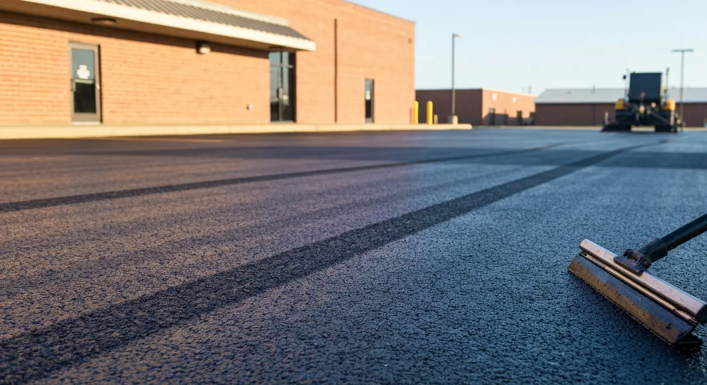 Sealcoat application