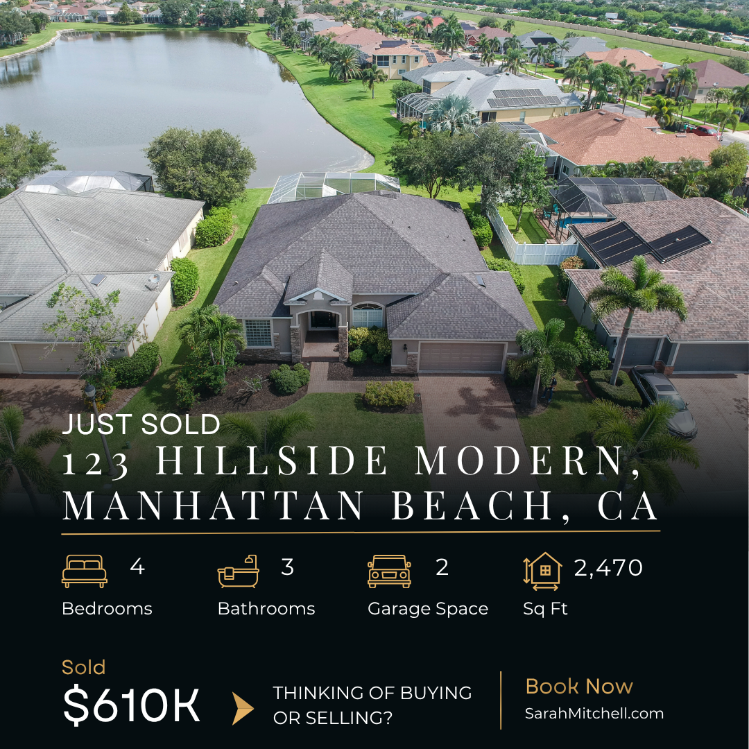 Sold 123 Hillside Modern in Manhattan Beach, CA