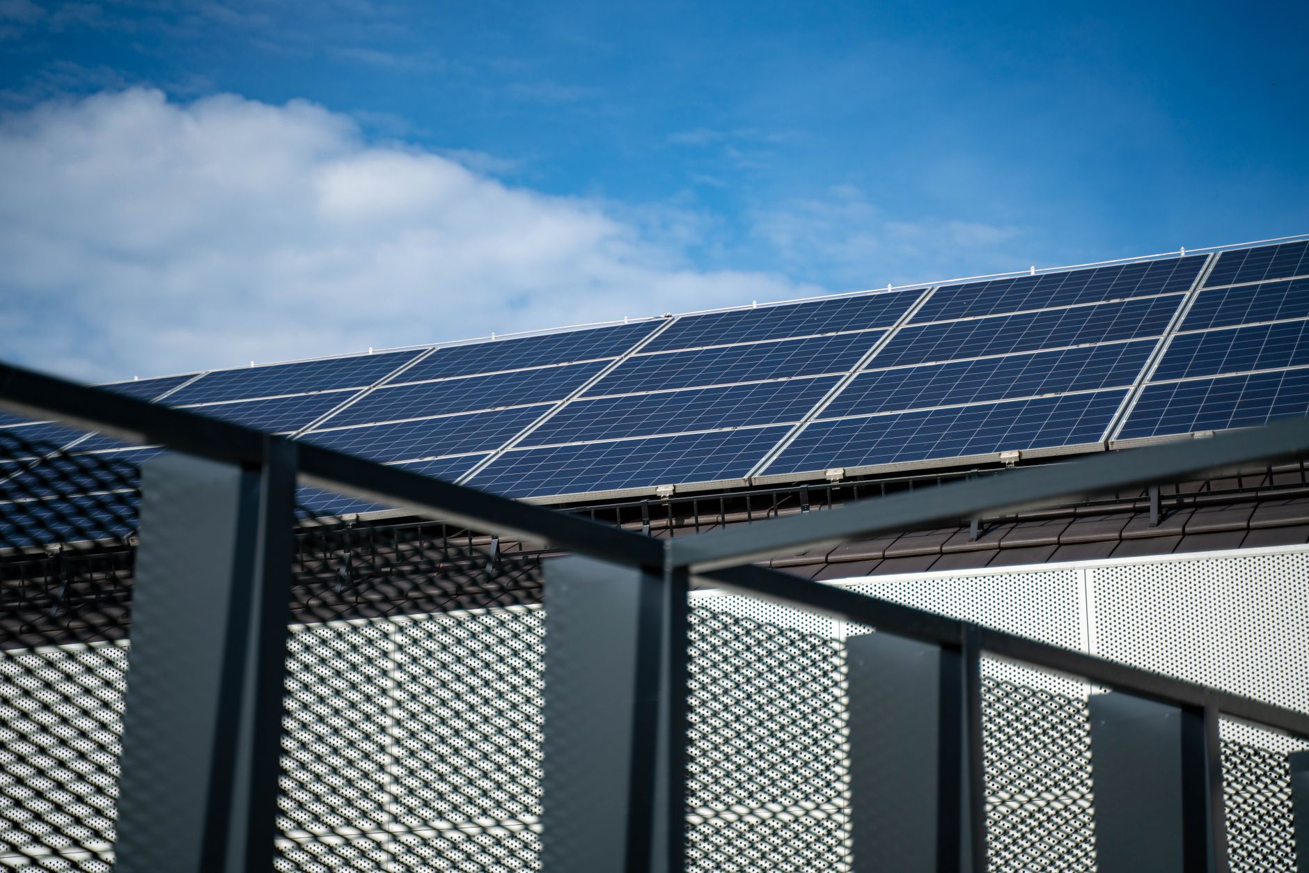 Solarmodul eines Balkonkraftwerks