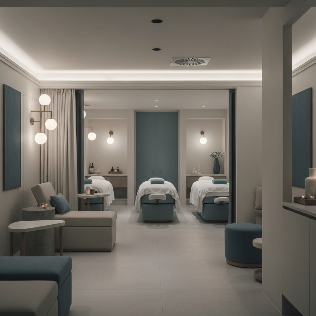 Body contouring and weight loss treatment room at Slater Aesthetics Atlanta