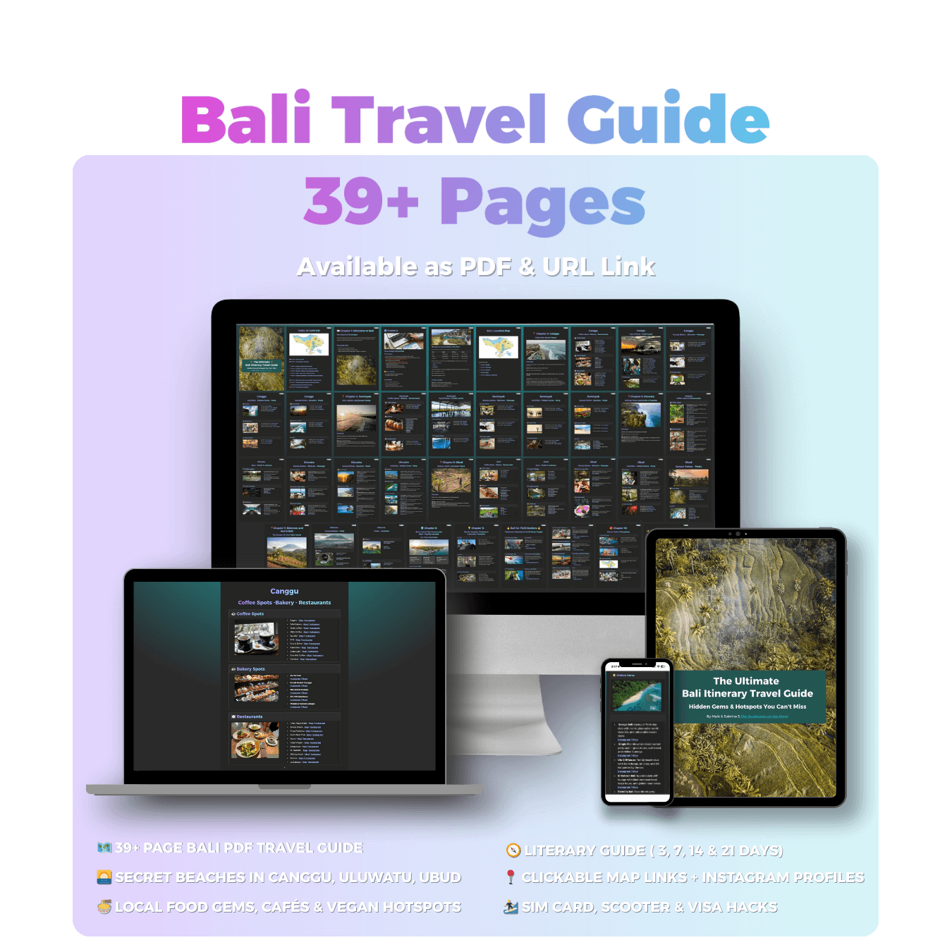 Bali Travel Guide from The oulmates On The Move