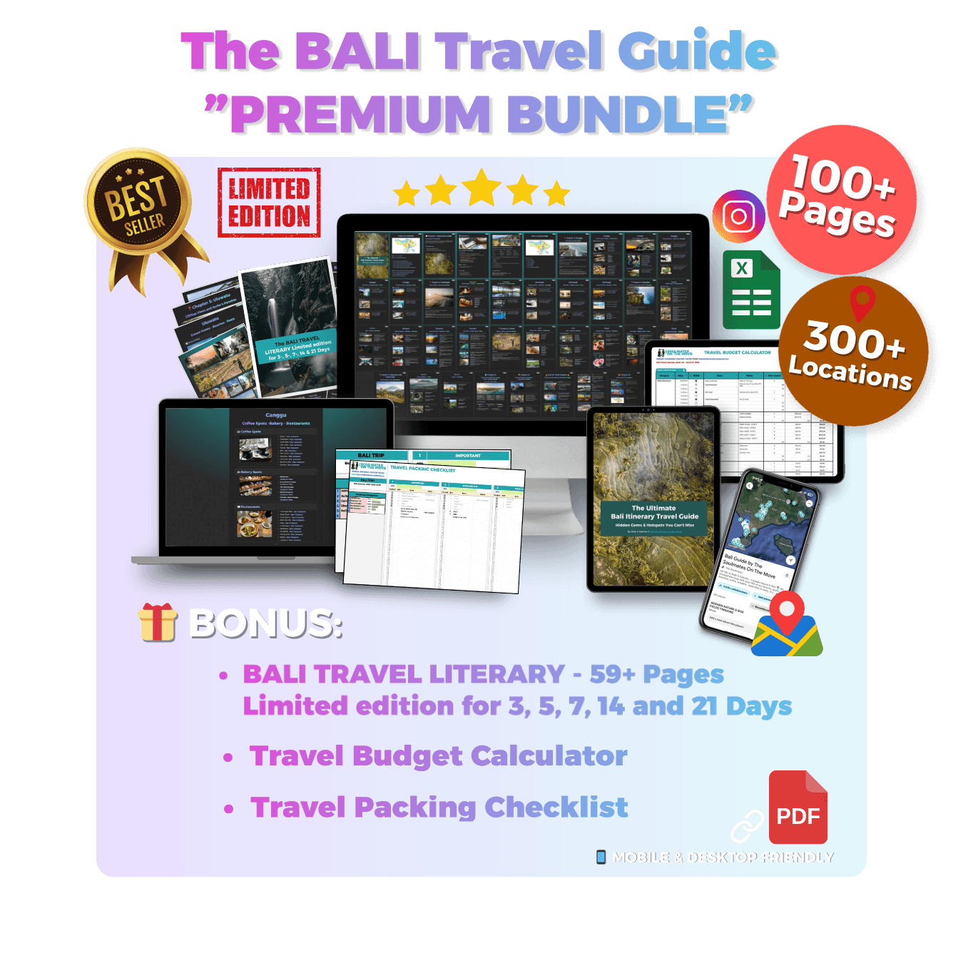 The Bali Travel Guide Premium Bundle