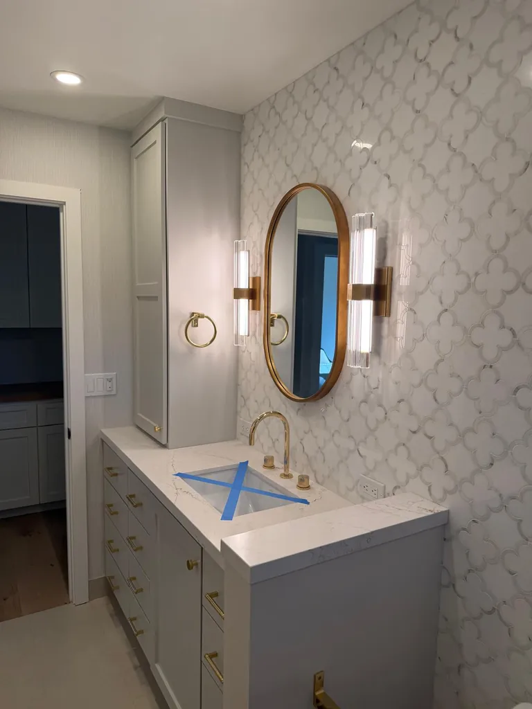 Tile installation project