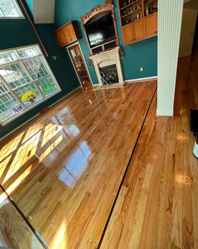 Vinyl floor installation in Enola PA by ASG Flooring
