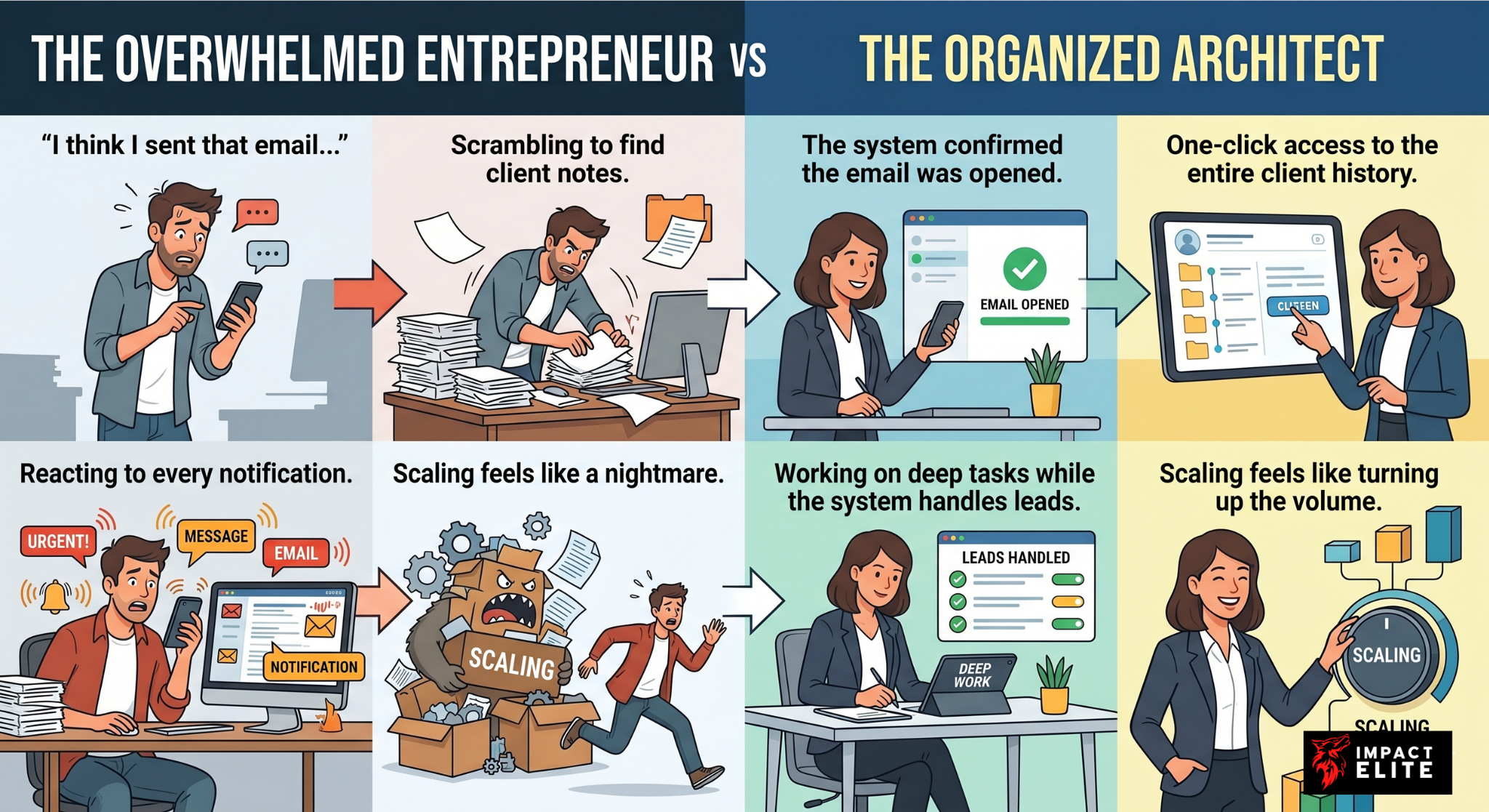 The Overwhelmed Entrepreneur The Organized Architect The Overwhelmed Entrepreneur The Organized Architect