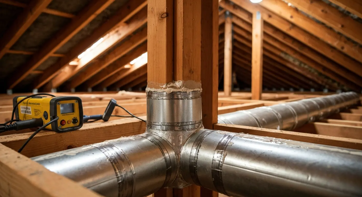 Ductwork and air sealing service