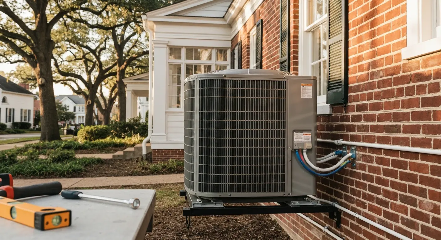 Central air conditioning unit