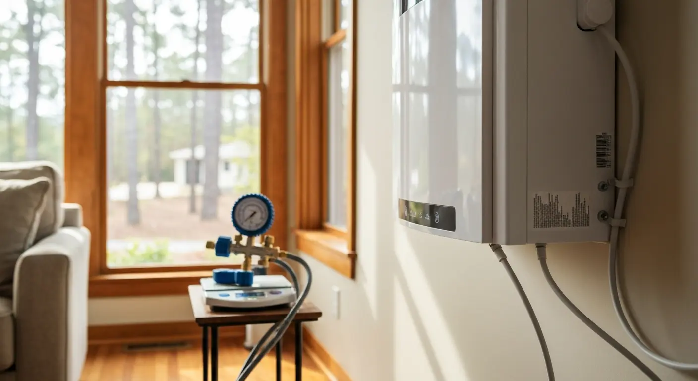 Ductless mini-split indoor unit