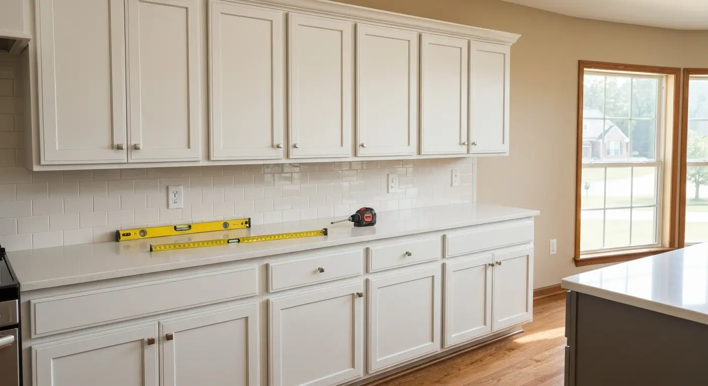 Kitchen cabinet installation
