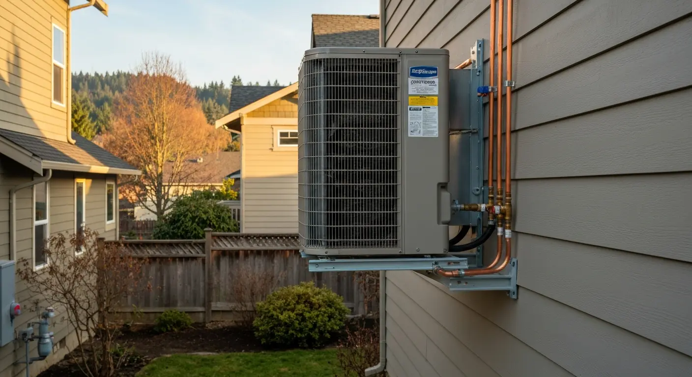 Heat pump system installation