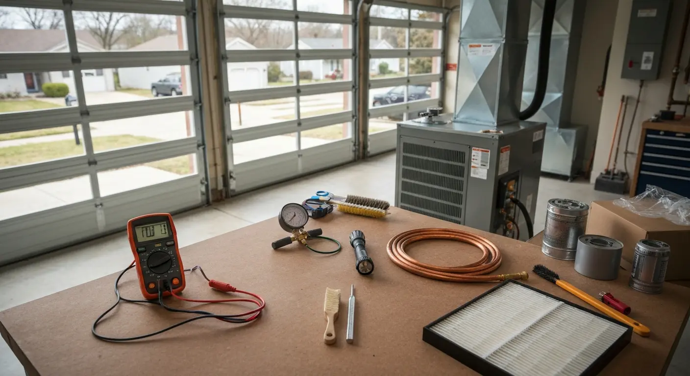 HVAC system maintenance and diagnostics