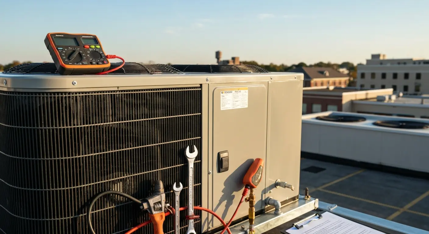 Commercial HVAC rooftop unit