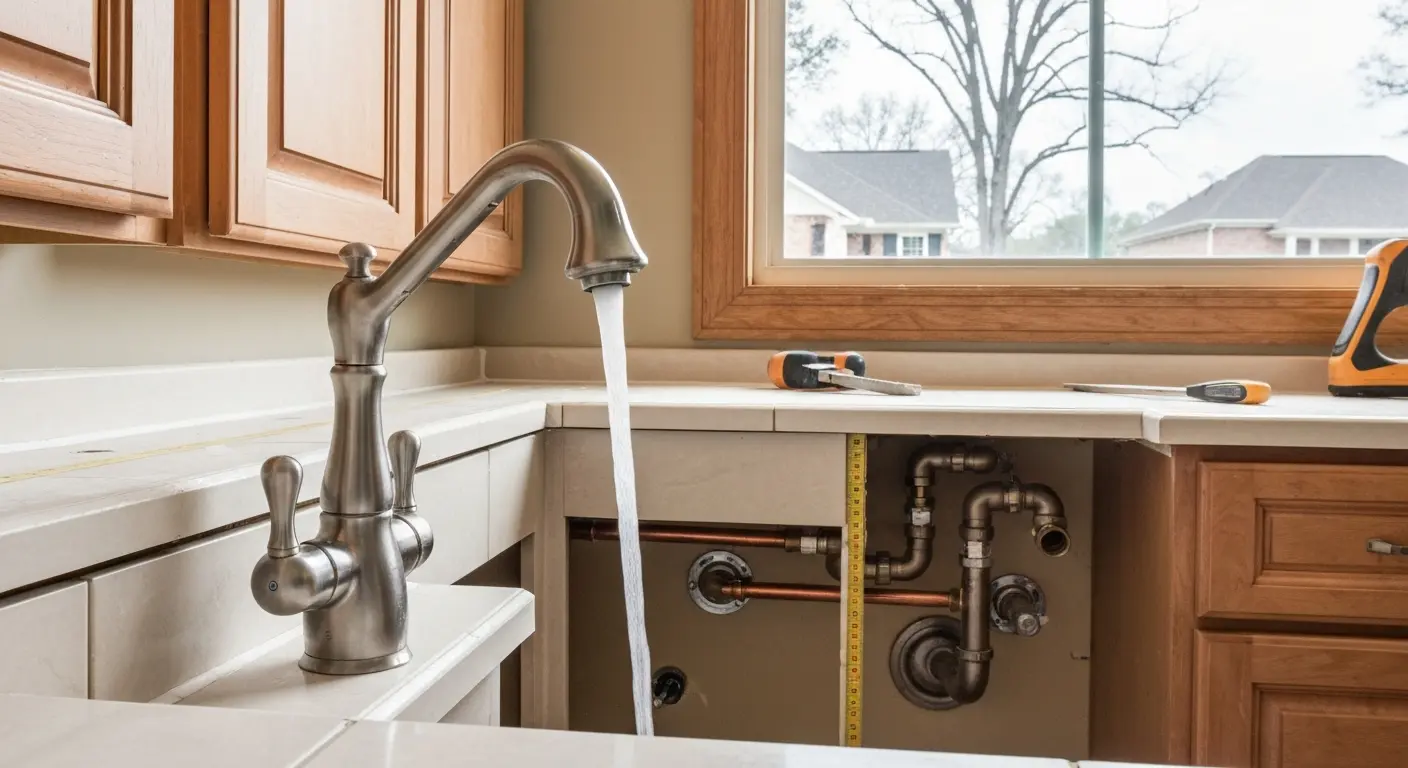 Plumbing repair and installation