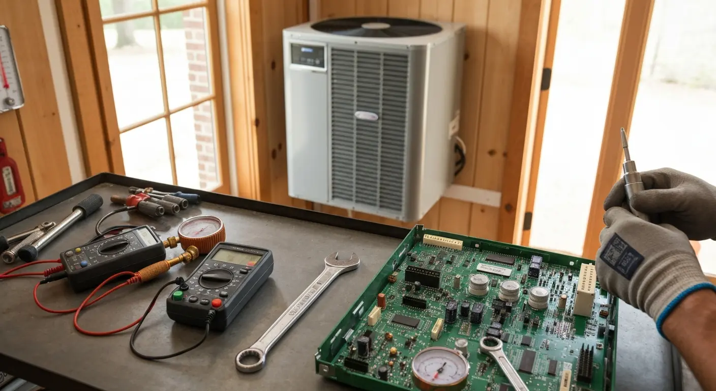 HVAC repair work