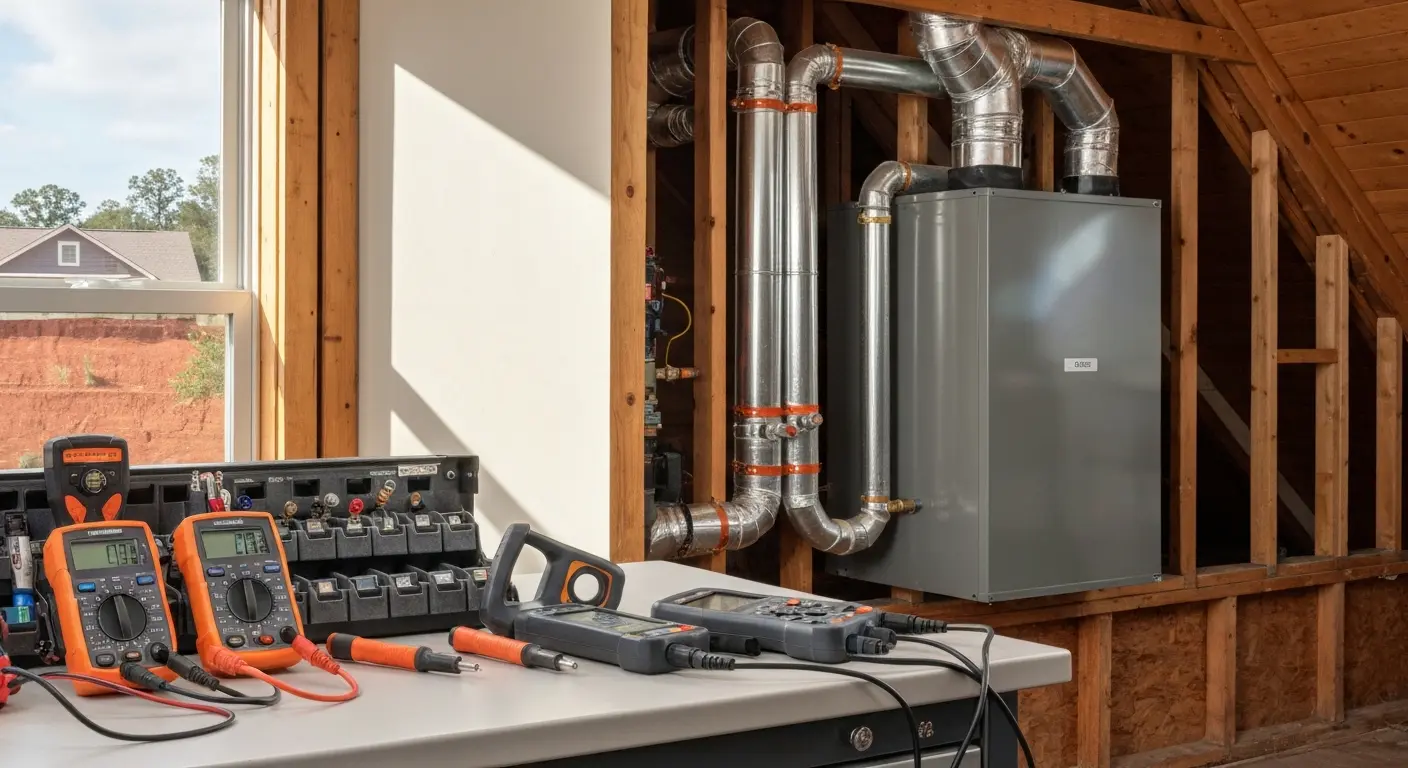 HVAC diagnostic and repair services in Hall County