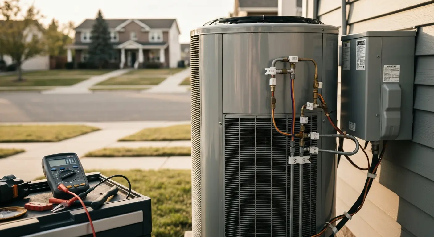 HVAC repair work