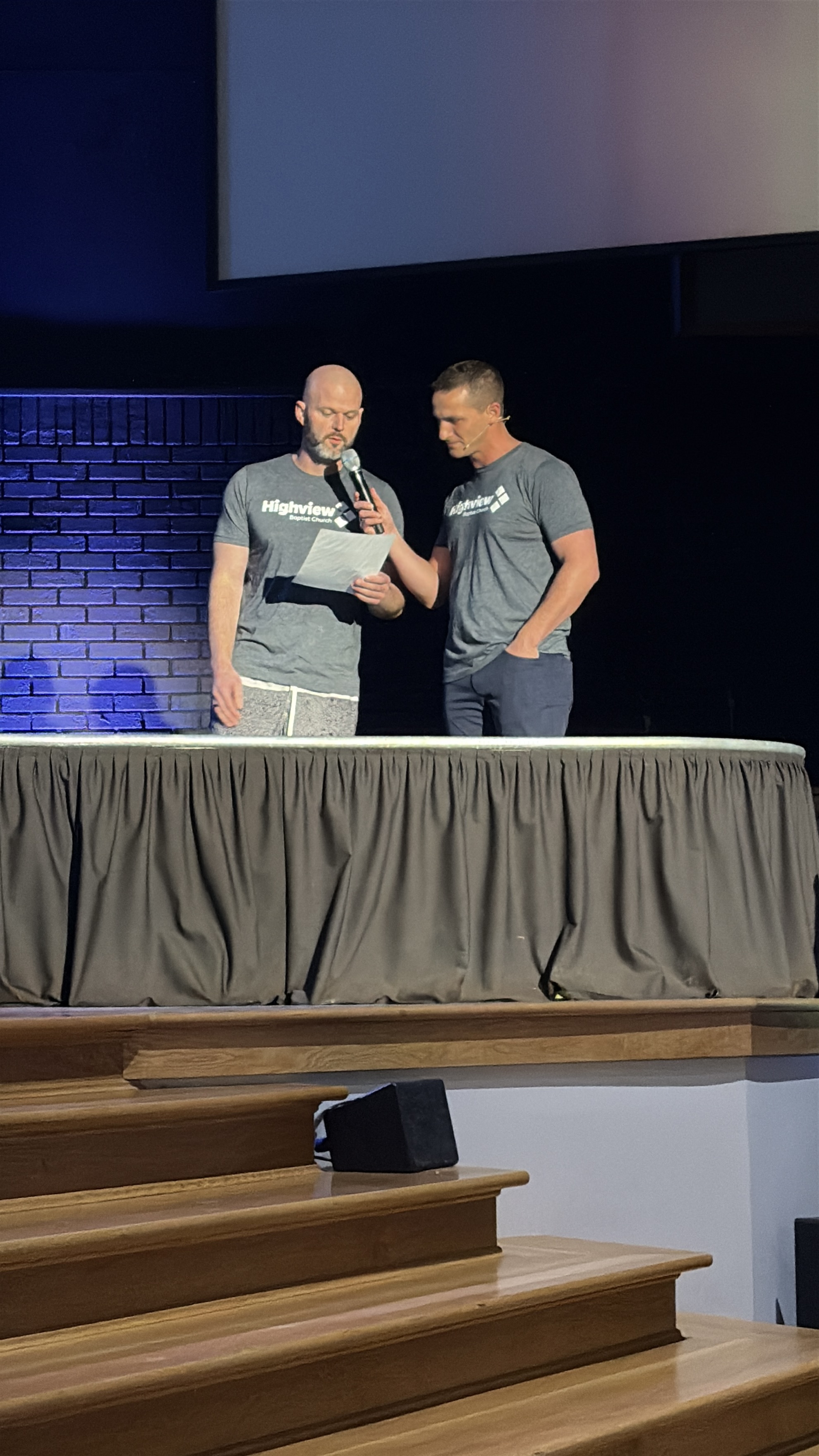 Jon's baptism and first time seeing the house