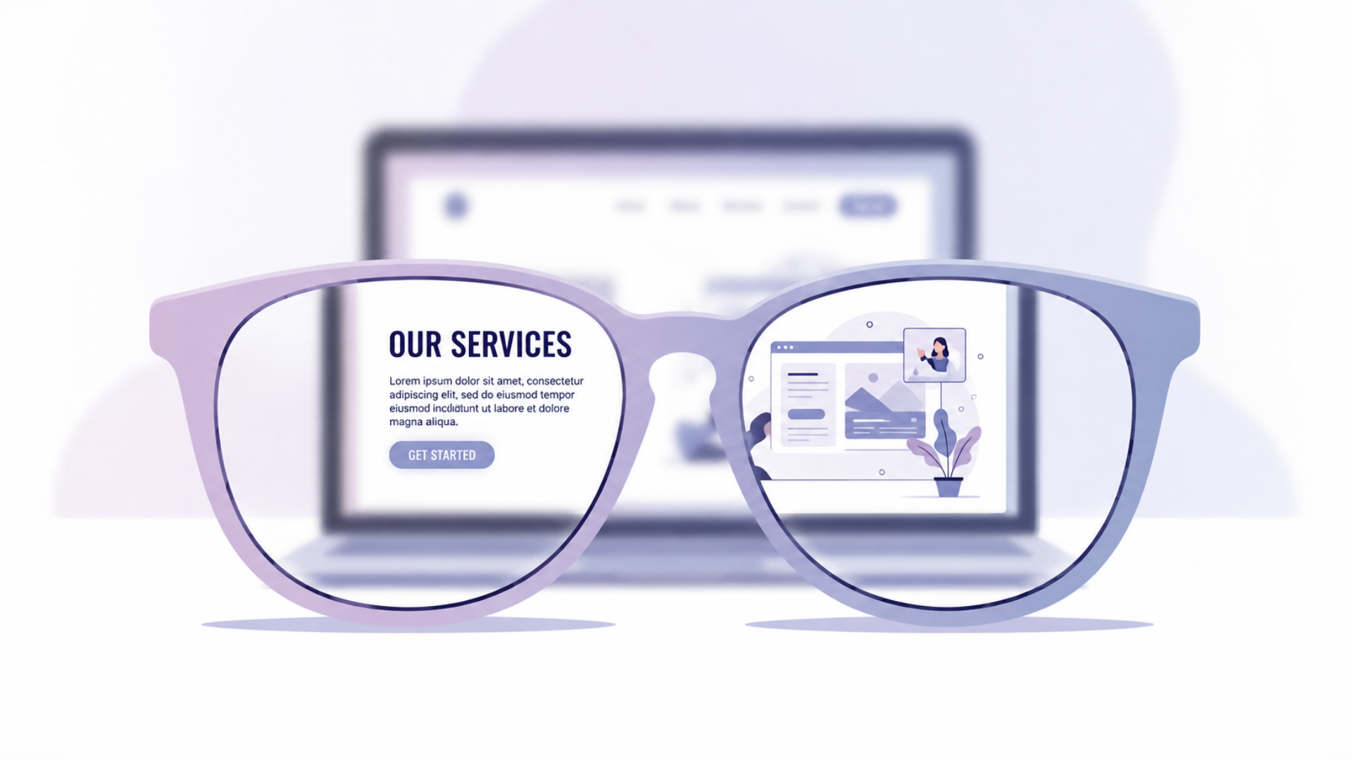 Looking at a website from a customer's point of view. Looking at a website from a customer's point of view.