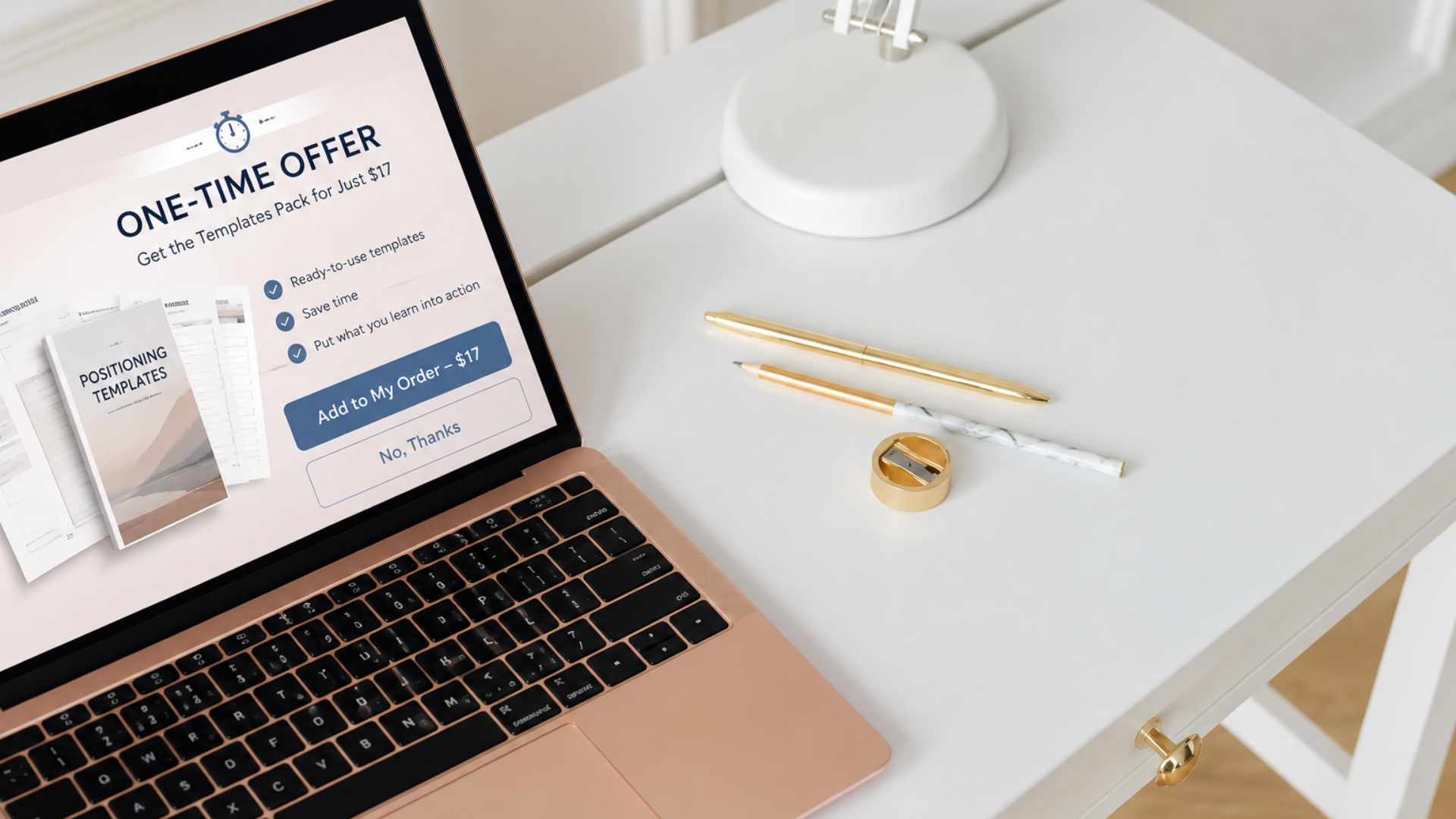 One-time offer example One-time offer example
