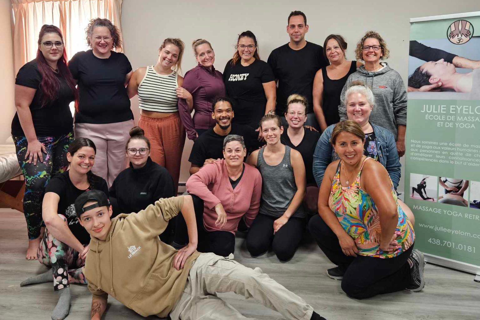 Preuve sociale École de massage et de yoga Julie Eyelom