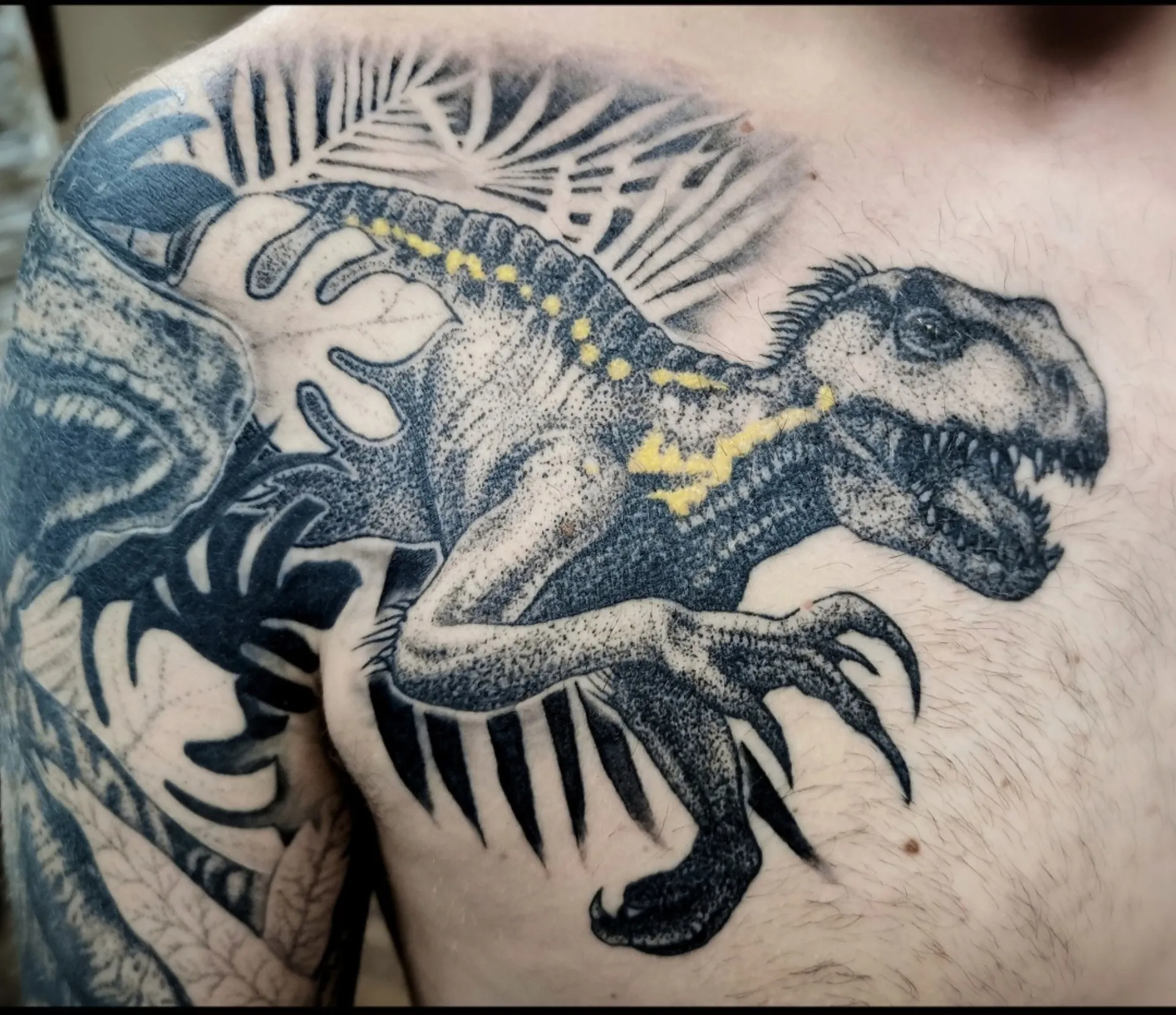 dinoszaurusz hat tetovalas budapest