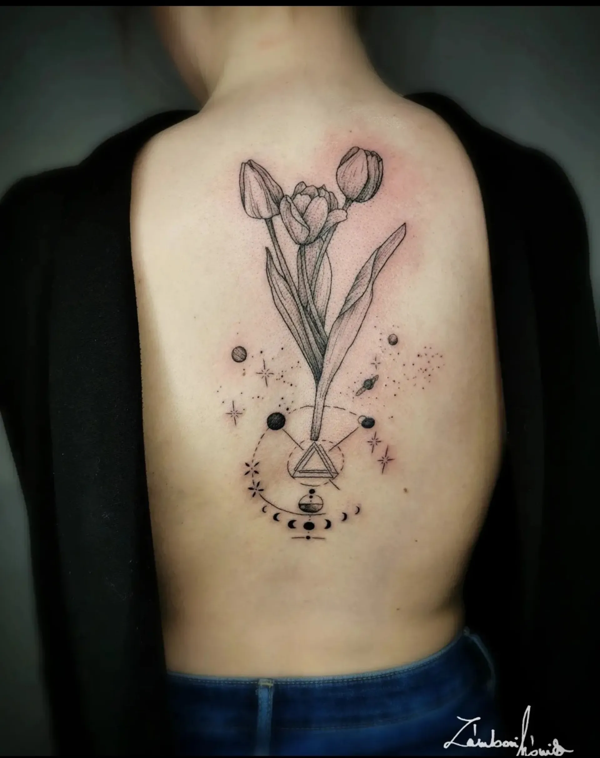 tulipan virag hat tetovalas budapest