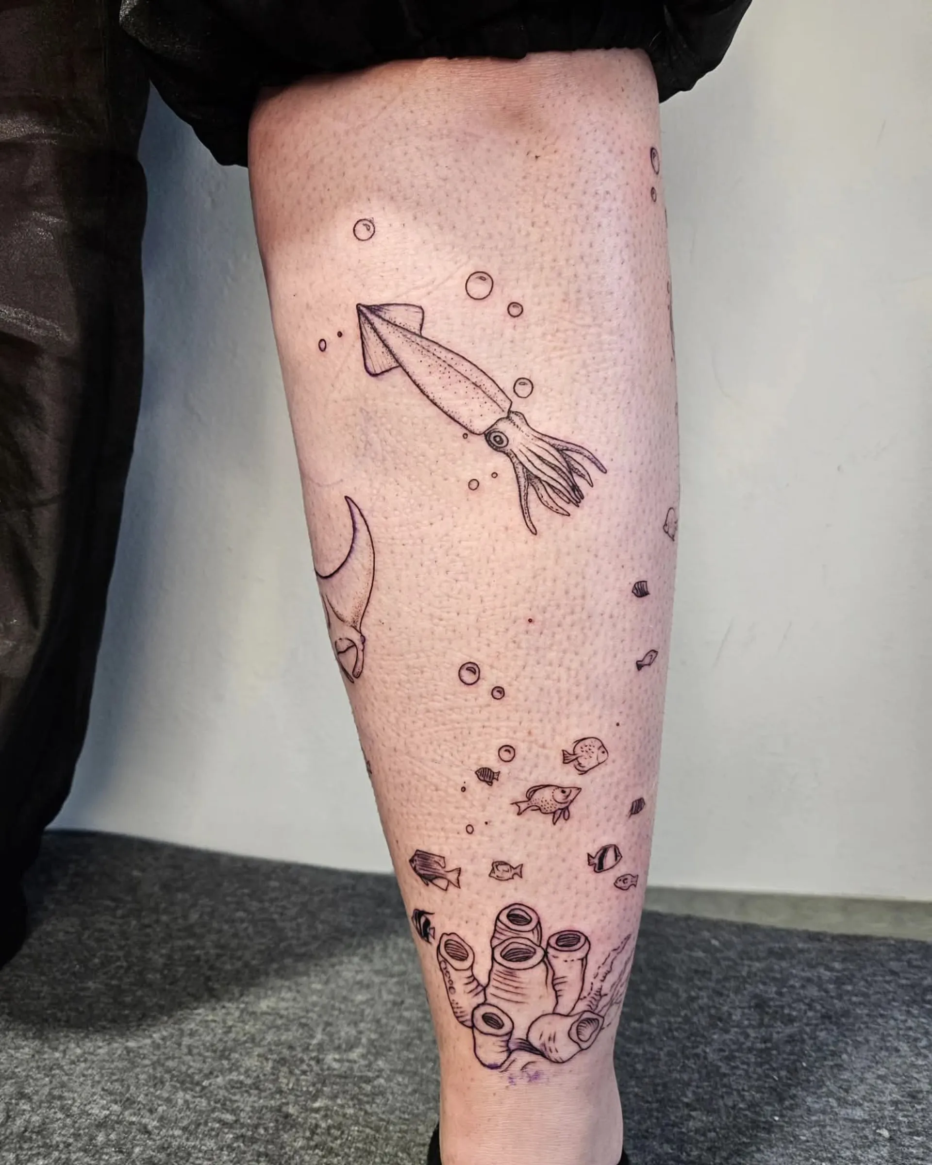 tenger alatti lab tetovalas polip tetovalas budapest